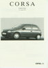 Opel Corsa Preisliste 23. August 1993