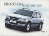 Opel Frontera Autoprospekt Edition 2000 -7864