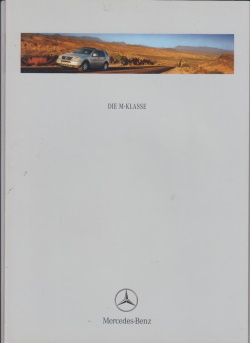 Mercedes ML M-Klasse Autoprospekt 1999-7859