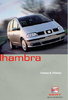 Seat Alhambra Farbkarte aus  2001 - 7896