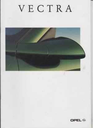 Opel Vectra Autoprospekt 1995 für Sammler - 7891