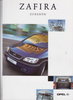 Opel Zafira Zubehör Autoprospekt März 1999