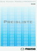 Mazda Modellprogramm - Preisliste 1. April 1998
