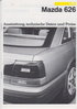 Mazda 626 Preisliste Technik Januar 1989
