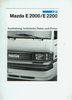 Mazda E 2000 - E 2200 Preise Technik 4 - 1989