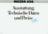 Mazda 626 Preisliste Technik Juli 1983