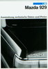 Mazda 929 Preisliste Technik Januar 1988