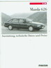 Mazda 626 Preisliste Technik November  1986