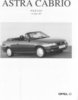 Opel Astra Cabrio Preisliste 14. Mai 1997