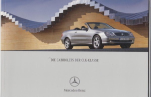Mercedes CLK Klasse Cabrio Prospekt 10- 2004 -8112