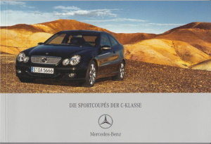 Mercedes C-Klasse Sportcoupe Prospekt 8- 2006