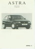 Opel Astra Preisliste 16. August 1993