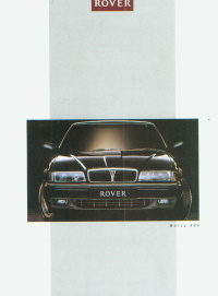 Rover PKW  im Spiegel der Presse 1992 Prospekt 8123