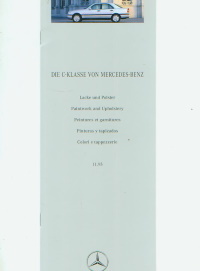 Mercedes C-Klasse - Farbkarte 1995 -8174
