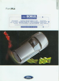 Ford Ka Autoprospekt 2000 Archiv - 8207