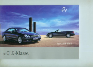 Mercedes CLK Coupé - Cabrio Autoprospekt 2008