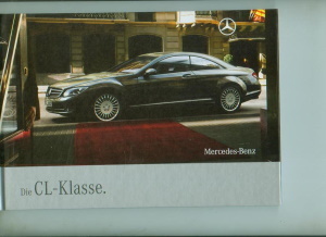 Mercedes CL CL-Klasse Prospekt 2007