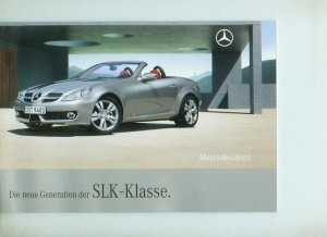 Mercedes SLk Prospekt brochure 2007