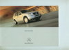 Mercedes ML M-Klasse Prospekt 2000 Archiv