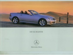 Mercedes SLK Roadster Autoprospekt 2000