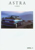 Opel Astra Cabrio Autoprospekt 1996 + Preise - 8361