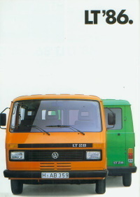VW LT Prospekt 1985 - 8413