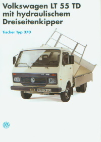 VW LT 66 TD  original Prospekt 1993 - 8411