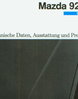 Mazda 929 Prospekt Technik 9 -  1989 - 8450