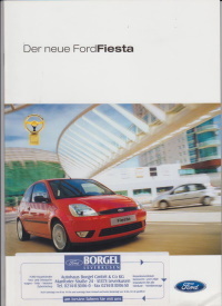 Ford Fiesta Autoprospekt 2002