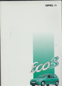 Opel Corsa Eco 3 Pressemappe 1995 - 8489