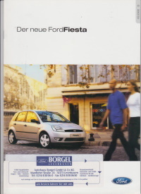 Ford Fiesta Prospekt 2002 - 8496