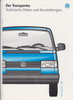VW Bus Bulli Transporter Technik 1993