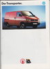 VW Transporter Bus Bulli Autoprospekt 1992 - 8550