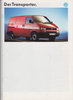 VW Bus Transporter Autoprospekt 1991 - 8554