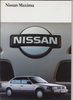 Nissan Maxima schöner Autoprospekt 1989 - 8605