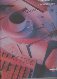 Nissan automobile - Pressemappe 1998