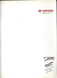 Toyota RAV4 Pressemappe 1995 - 8614