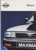 Nissan Maxima schöner Autoprospekt 1991 - 8588