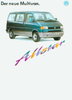 VW Multivan Allstar Prospekt 1992 - 8830