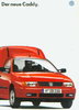VW Caddy Autoprospekt 1995 Archiv  -8845