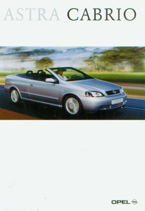 Opel Astra Cabrio Prospekt 2001 -8753