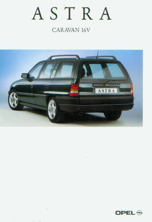 Opel Astra Caravan 16V Prospekt Juli 1993 -8747