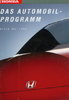 Honda PKW Programm  Mai 1992 Prospekt 8744