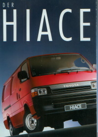 Autoprospekt: Toyota Hiace 1992 - 8965