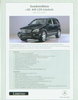 Autoprospekt Mercedes ML 400 CDI Limited 2001 8931
