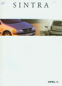 Autoprospekt: Opel Sintra 1996 Archiv - 8996