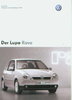 VW Lupo Rave - Preisliste 29. Dezember 2003