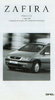 Opel Zafira Preisliste 8. Juni 2001
