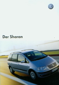 VW Sharan - Prospekt aus 2003 - 9018