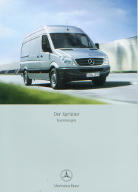 Mercedes Sprinter Kastenwagen Prospekt 2007 -9258